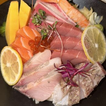 Kyoto - Massive amounts of perfectly trimmed Chirashi. Not one off bit, nothing tough or fishy, everything was sweet, rich, and delicious! - Japanese Near Me - Lakewood, Washington Kyoto - Massive amounts of perfectly trimmed Chirashi. Not one off bit, nothing tough or fishy, everything was sweet, rich, and delicious! - Japanese Near Me - Lakewood, Washington