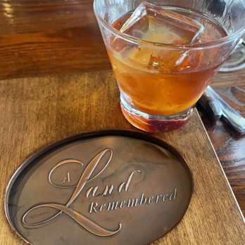 A Land Remembered - Smoked Old fashioned - Steakhouses Near Me - Orlando, Florida