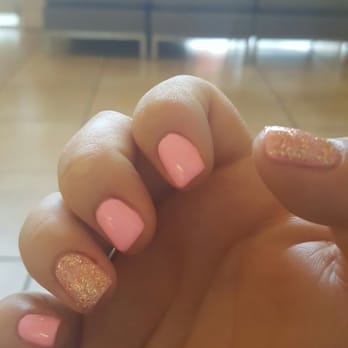Lovely Nails - $25 gel... had me bleeding on 3 of my nails tho :( - Nail Salons Near Me - Clovis, California