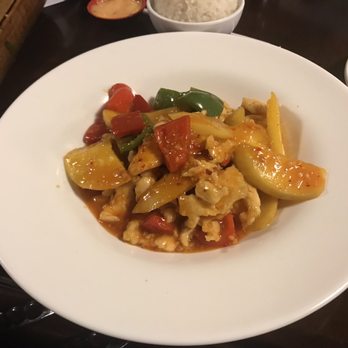 Encore Asian Bistro - Mango chicken - Asian Fusion Near Me - Lawrence, Kansas