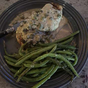 Harvest Kitchen and Bar - Harvest chicken swapped sauce for lemon capers and asked for no wild rice - New American Near Me - Wichita, Kansas Harvest Kitchen and Bar - Harvest chicken swapped sauce for lemon capers and asked for no wild rice - New American Near Me - Wichita, Kansas