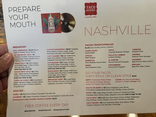 Menu photo 4 Taco Bamba Nashville Nashville, TN Menu photo 4 Taco Bamba Nashville Nashville, TN
