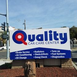 Quality Tune Up Car Care Center - Monument sign