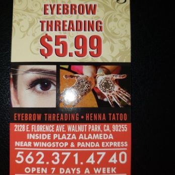 Nora Eyebrow Threading Saloon - Annie's new location! - Threading Services Near Me - Culver City, California Nora Eyebrow Threading Saloon - Annie's new location! - Threading Services Near Me - Culver City, California