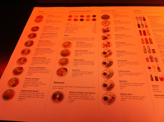 Menu photo 4 Namamen Japanese Ramenbar Basel, BS Menu photo 4 Namamen Japanese Ramenbar Basel, BS