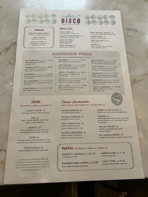 Menu photo 3 Italian Disco Baltimore, MD