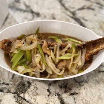 Karta Thai - Walleye Fillet, MN Wild Caught - 9/10 very flavorful fish. No bones, which is perfect. - Thai Near Me - Roseville, Minnesota Karta Thai - Walleye Fillet, MN Wild Caught - 9/10 very flavorful fish. No bones, which is perfect. - Thai Near Me - Roseville, Minnesota