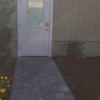 Valenz Construction - Lovely paver path to main walkway. - General Contractors Near Me Valenz Construction - Lovely paver path to main walkway. - General Contractors Near Me