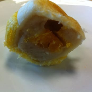 Koi Palace - Inside if taro bread - Dim Sum Near Me - Dublin, California Koi Palace - Inside if taro bread - Dim Sum Near Me - Dublin, California