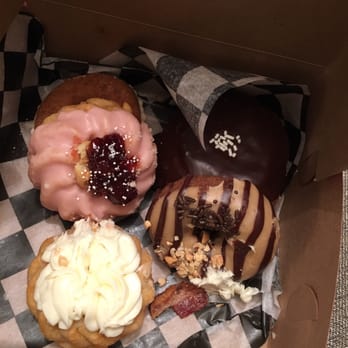 Glam Doll Donuts - I ate one on the way home ... And I carried the box in (not) so gently :( still good though ! - Donuts Near Me - Minneapolis, Minnesota