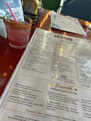 Menu photo 8 Backyard - Desert Ridge Phoenix, AZ