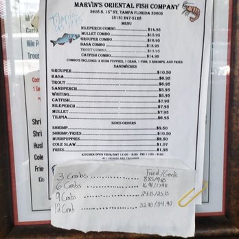 Marvin’s Oriental Fish Co. - Menu - Grocery Near Me - Tampa, Florida Marvin’s Oriental Fish Co. - Menu - Grocery Near Me - Tampa, Florida