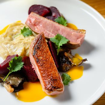 Brushmill by the Waterfall - a plate of food - New American Near Me - Chester, Connecticut