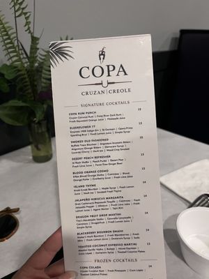 Menu photo 1 Copa Gonzales, LA