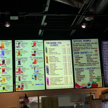 Pure Tea Bar - Menu - Bubble Tea Near Me - San Jose, California