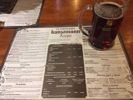 Menu photo 1 Kunstmann Kneipe Santiago, RM