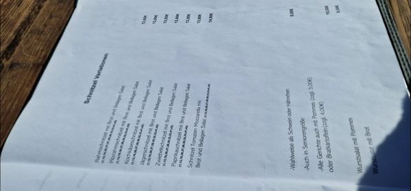 Menu photo 5 Bistro B 10 Wald-Michelbach, HE