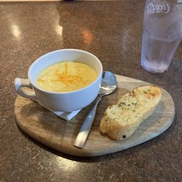 Broccoli soup of the day Broccoli soup of the day