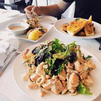 Cafe Santorini - Seafood salad - Italian Near Me - Pasadena, California