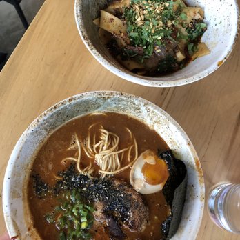 Rose's - Sesame ramen and the pulled noodles with pork - Desserts Near Me - Durham, North Carolina Rose's - Sesame ramen and the pulled noodles with pork - Desserts Near Me - Durham, North Carolina