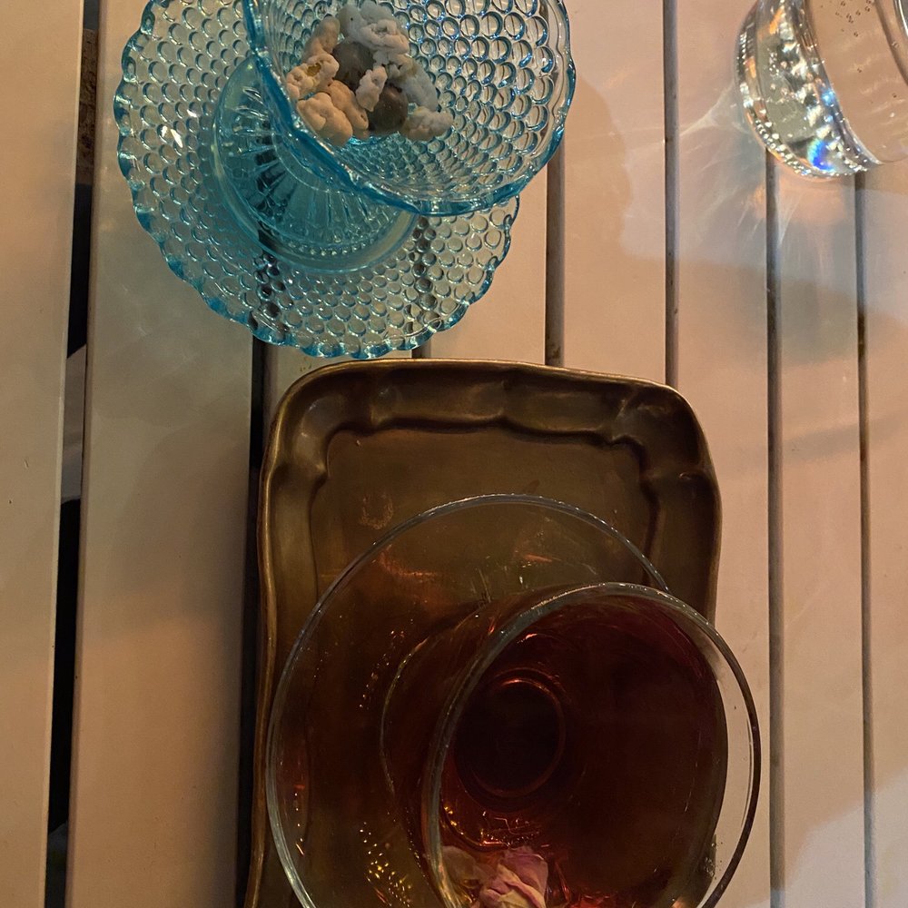 Sofreh - Hot Persian tea with sugar on the side. - Persian/Iranian Near Me - Brooklyn, New York
