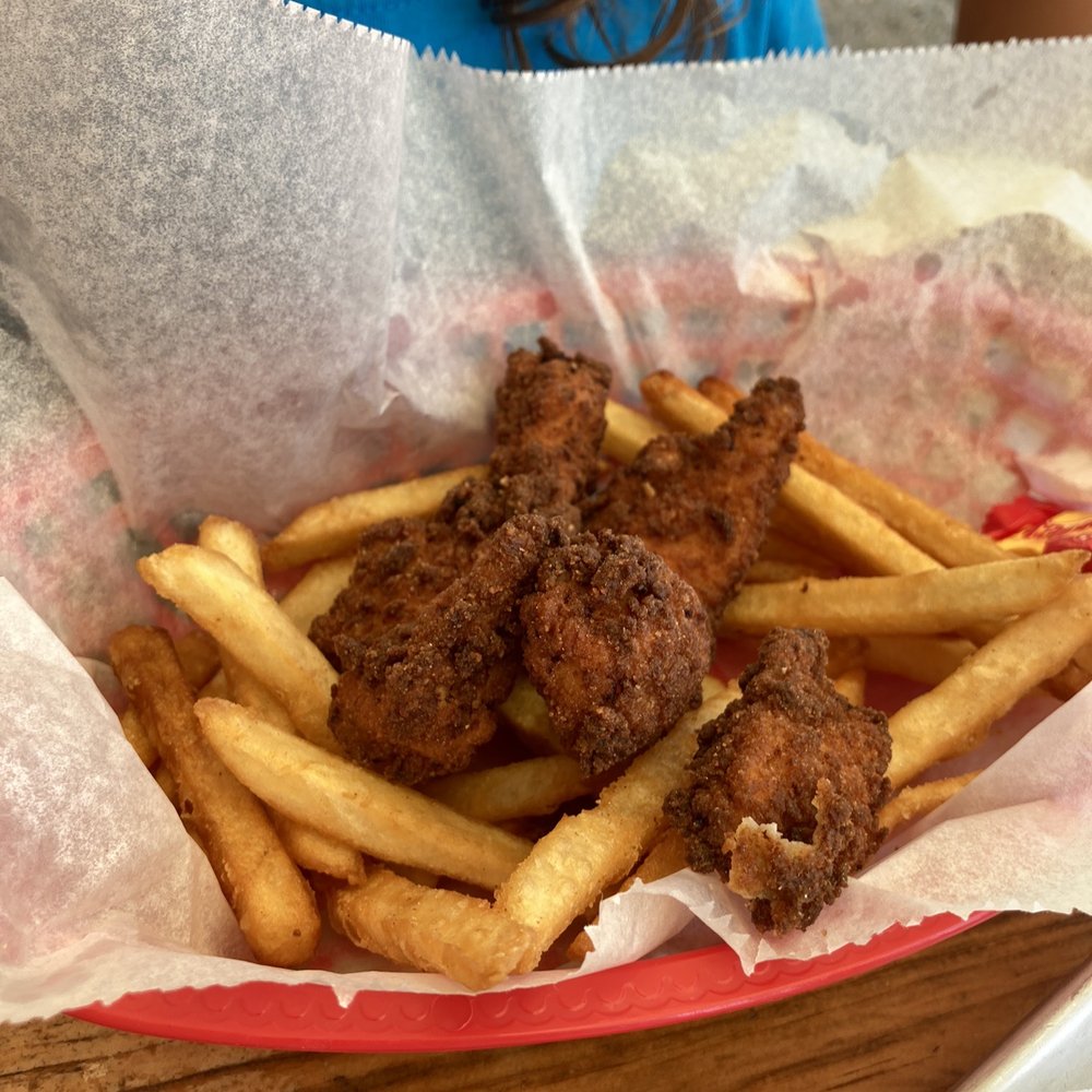 Munro's Lakeside Takeout - Kids meal chicken tenders - Desserts Near Me - Liberty, Maine