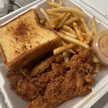 Bun Bun Chicken - The tenders combo, definitely their best entree. - Desserts Near Me - Las Vegas, Nevada