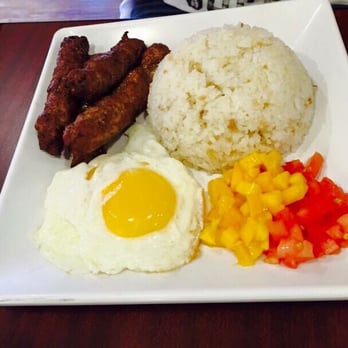 Fil Cuisine - Very different longanisa than I've ever had but it was yummy!! - Filipino Near Me - Kent, Washington Fil Cuisine - Very different longanisa than I've ever had but it was yummy!! - Filipino Near Me - Kent, Washington