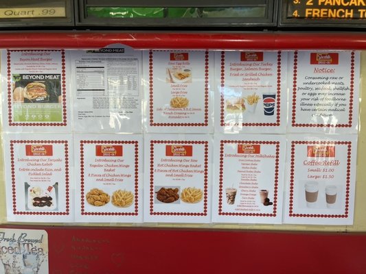 Menu photo 2 Sno-White Drive In Aptos, CA