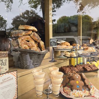 Carmel Bakery - Window display of bakery goods - Bakeries Near Me - Carmel-By-The-Sea, California