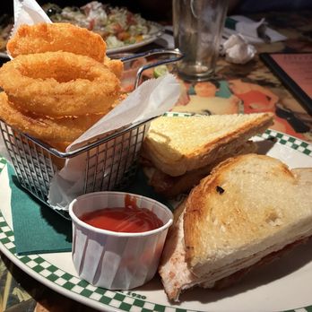 Barney's Beanery - Turkey Melt with kick ass rings! - Breakfast & Brunch Near Me - Westwood, California Barney's Beanery - Turkey Melt with kick ass rings! - Breakfast & Brunch Near Me - Westwood, California
