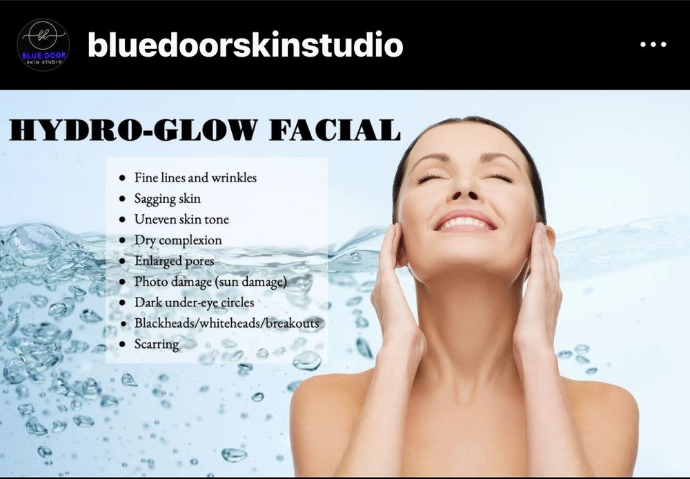 Blue Door Skin Studio Logo