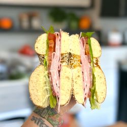 WeirdDoughs Bagels & Brews - Made to order breakfast bagel sandwich