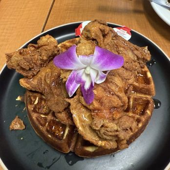 Guieb Cafe - Chicken and waffles - New American Near Me - Honolulu, Hawaii