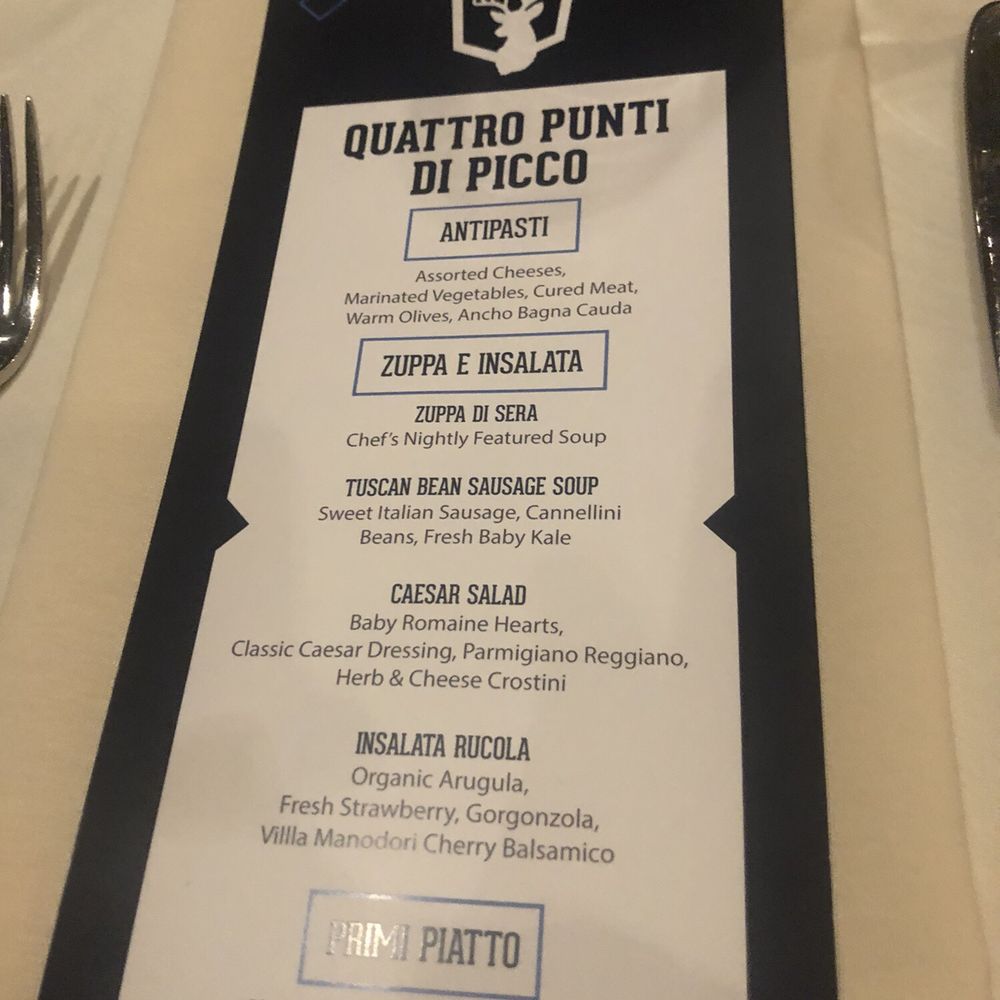 Four Points Lodge - Menu - Ski Resorts Near Me - Steamboat Springs, Colorado