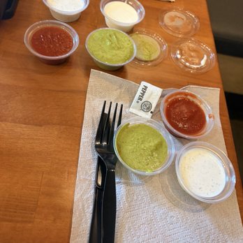 The Kebab Shop - Sauces at bar - Mediterranean Near Me - El Segundo, California The Kebab Shop - Sauces at bar - Mediterranean Near Me - El Segundo, California