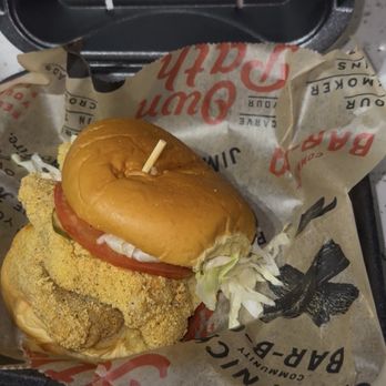 Jim 'N Nick's Bar-B-Q - Fish Sandwich - Barbeque Near Me - Birmingham, Alabama