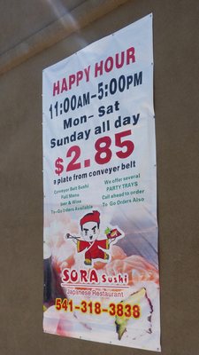 Menu photo 1 SORA Japanese Bend, OR