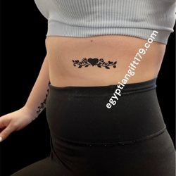 Egyptian Style - Airbrush tattoo