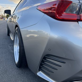 Bumper Repair 911 - After pic of black scuff - Body Shops Near Me Bumper Repair 911 - After pic of black scuff - Body Shops Near Me