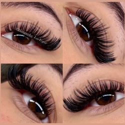 Glam Parlor Eyelash Extensions & Microblading - Wet set cat eye!