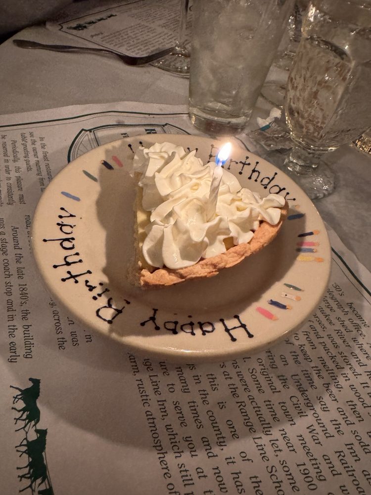 Food from The Range Line Inn