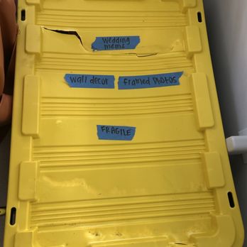 Roadway Moving - Most bins cracked and damaged... - Movers Near Me - Northridge, California Roadway Moving - Most bins cracked and damaged... - Movers Near Me - Northridge, California