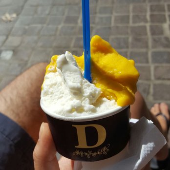 Dolcezza - Thai coconut milk + champagne mango - Coffee & Tea Near Me - Bethesda, Maryland