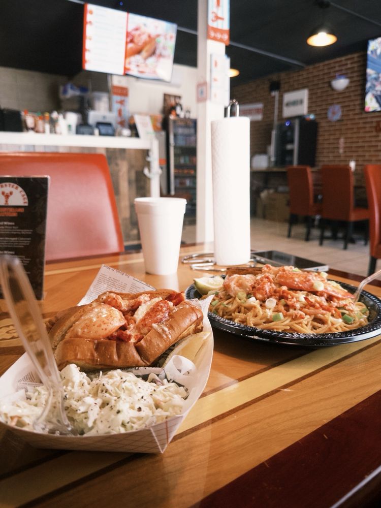 Food from The Lobster Cage