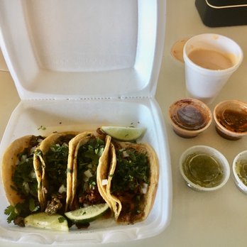 Los Nares - Tacos Azada and a cup of queso - Mexican Near Me - Granbury, Texas