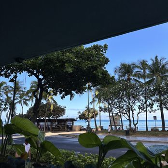 Eggs 'n Things - Waikiki Beach Eggspress - View from our table! Waikiki Beach & surfers in view! - Breakfast & Brunch Near Me - Honolulu, Hawaii Eggs 'n Things - Waikiki Beach Eggspress - View from our table! Waikiki Beach & surfers in view! - Breakfast & Brunch Near Me - Honolulu, Hawaii