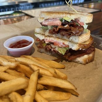 The Brass Tap - BLT and fries. - Beer Bar Near Me - Vacaville, California