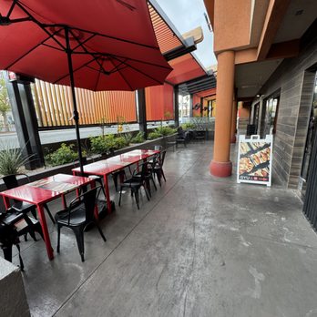 Gyu Plus - Exterior to dine on cool days - Japanese Near Me - Las Vegas, Nevada