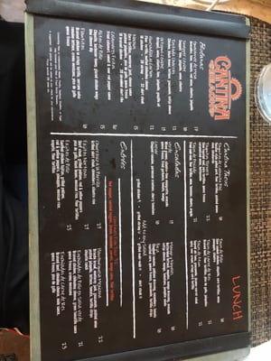 Menu photo 8 Cantina Beach Key Biscayne, FL